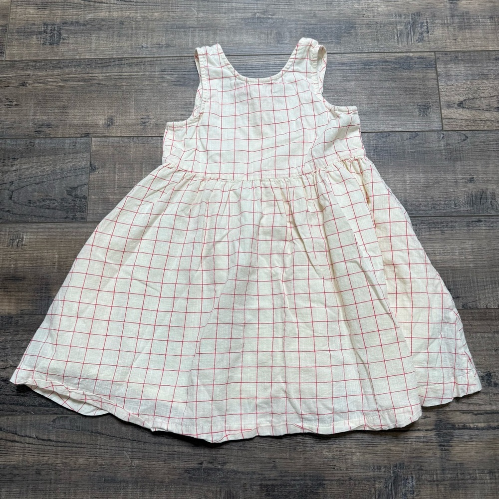 Pink Chicken Cream Pink Florak Embroidery Dress - Picture 9 of 10